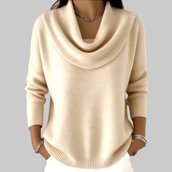 Evi | Soft Cowl Neck Sweater