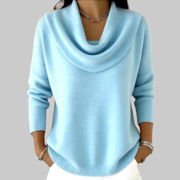 Evi | Soft Cowl Neck Sweater