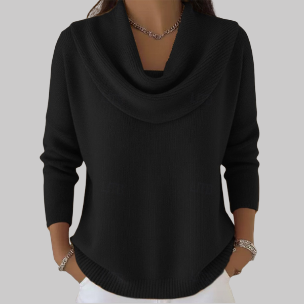Evi | Soft Cowl Neck Sweater