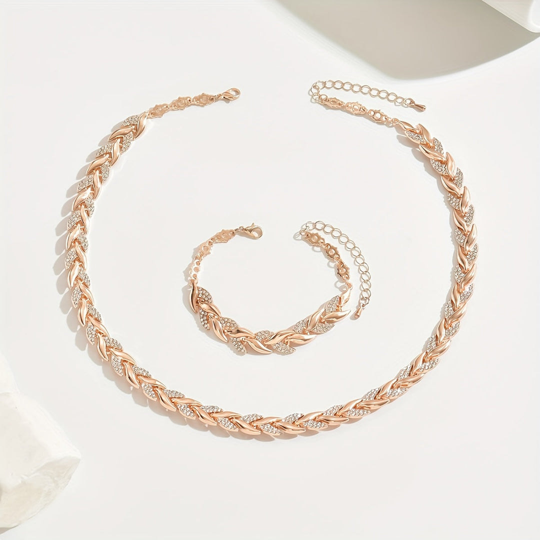 Leanne | Elegant glass fish tail set with crystals