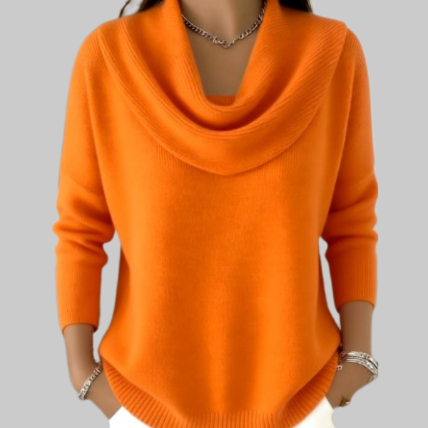 Evi | Soft Cowl Neck Sweater