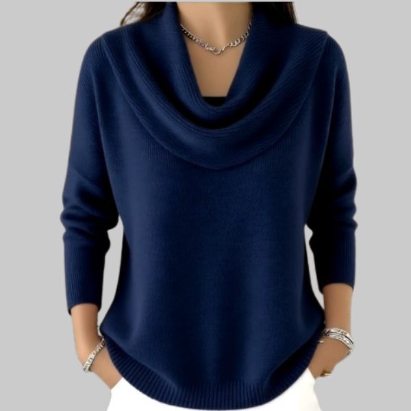Evi | Soft Cowl Neck Sweater