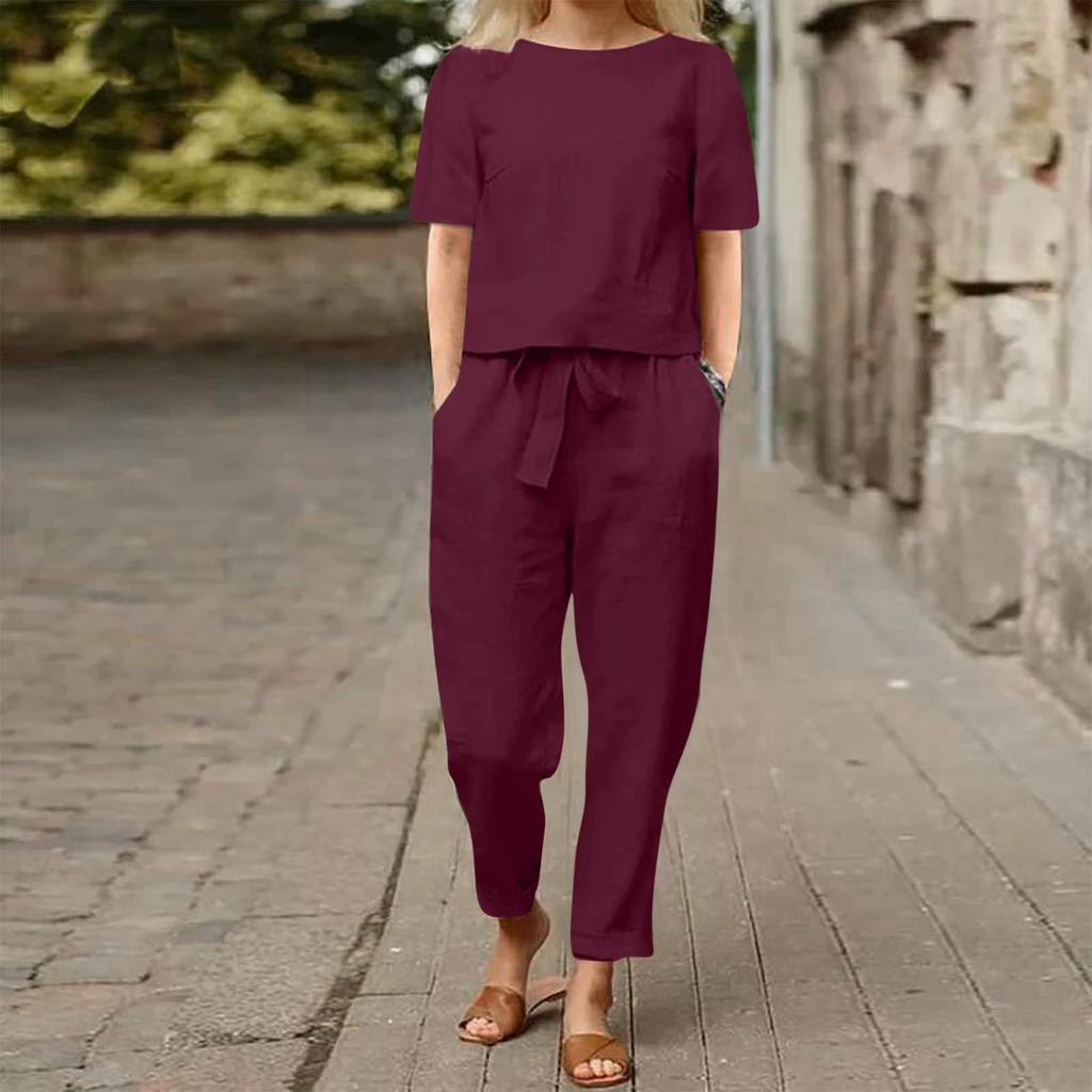 Poppy | Linen Two-Piece Set