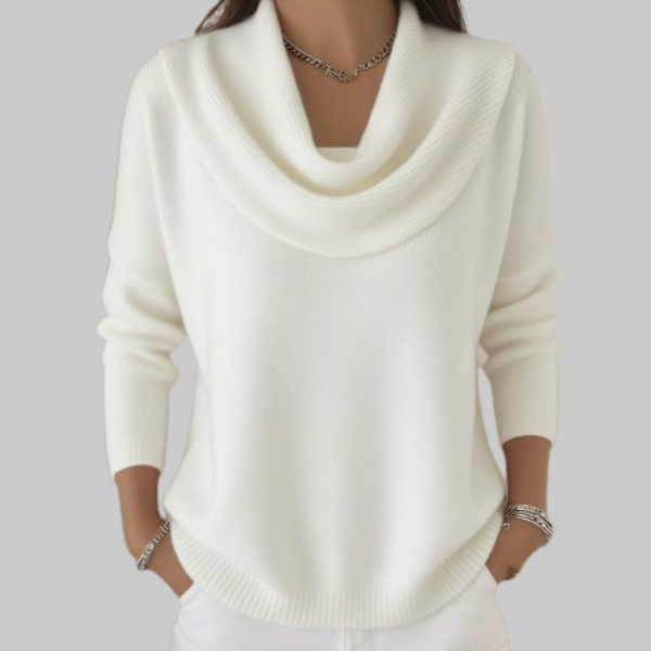 Evi | Soft Cowl Neck Sweater