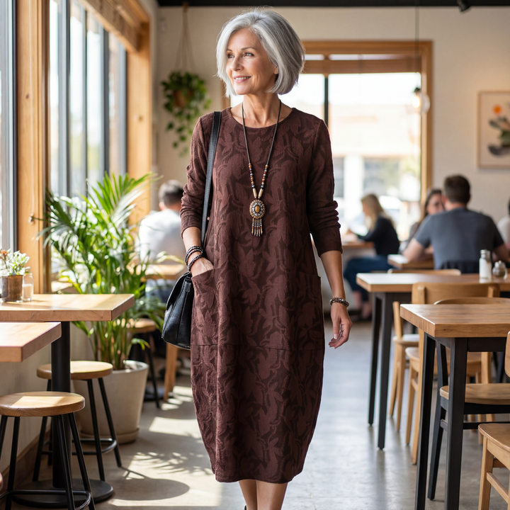 Didier Dress | Timeless Elegance with Comfortable Fit