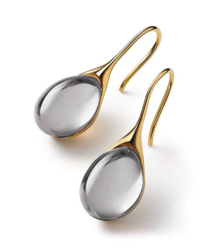 Sophie | Crystal Drop Earrings in Gold and Silver