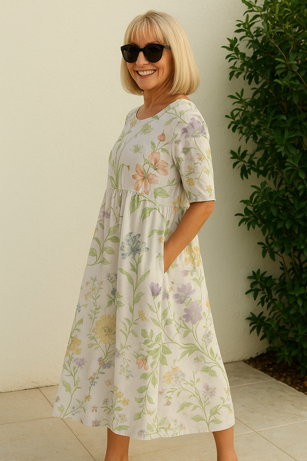 Ruby Casual Midi Dress