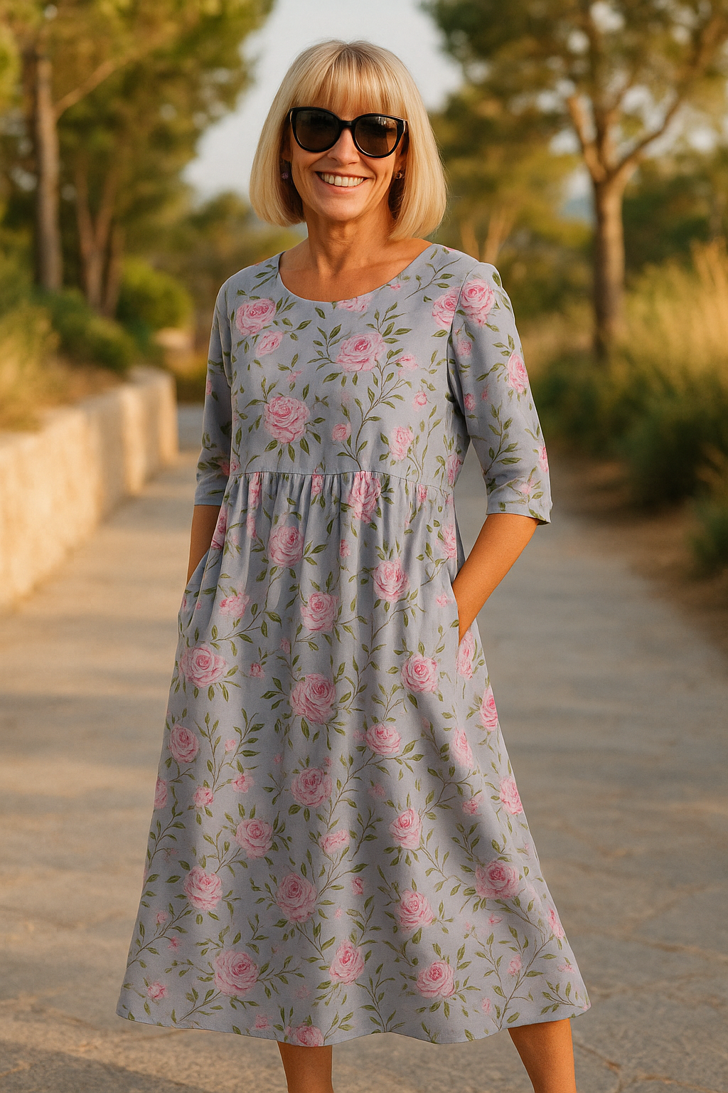 Ruby Casual Midi Dress