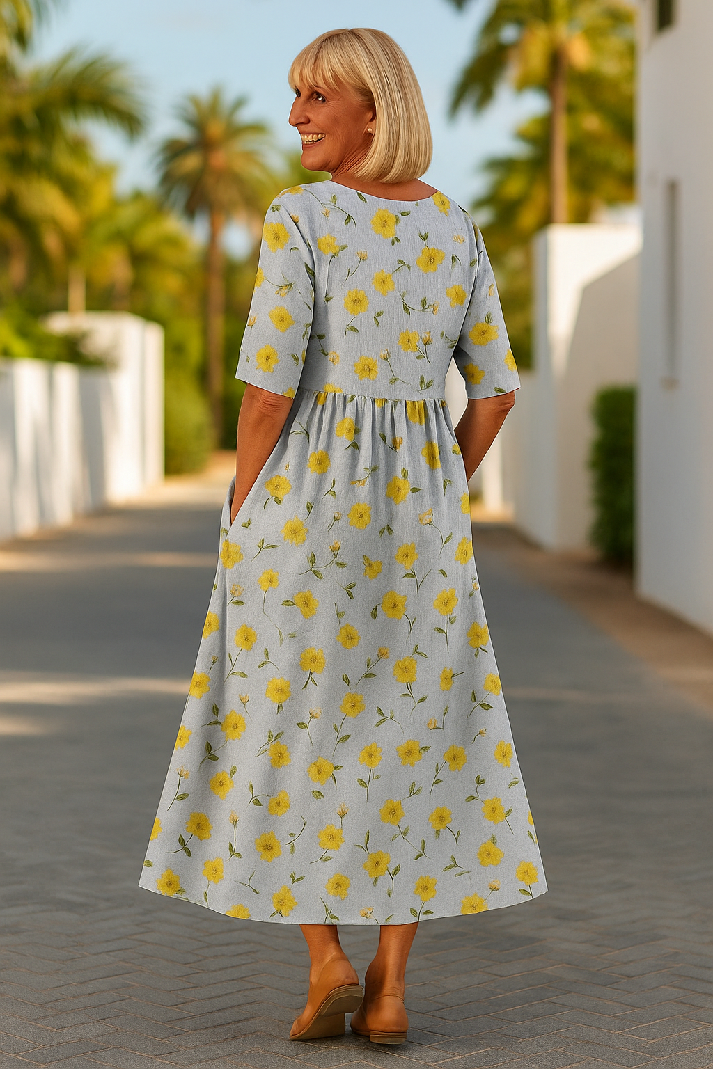 Ruby Casual Midi Dress