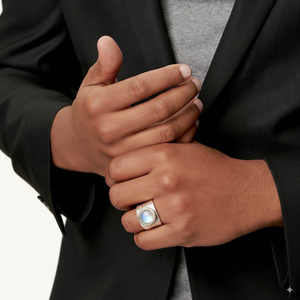 Nancy | Boho Moonstone Ring