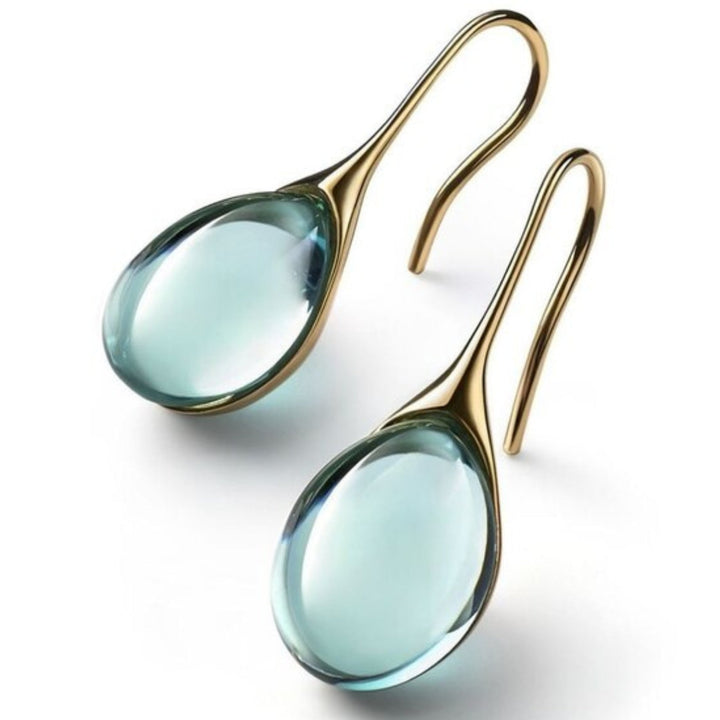 Sophie | Crystal Drop Earrings in Gold and Silver
