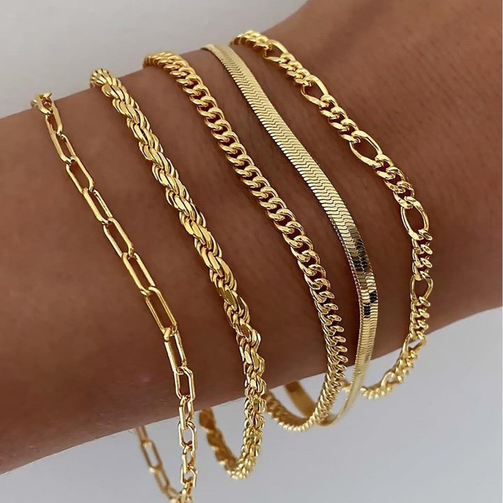 Ella | Renner Bracelet Set | Gold