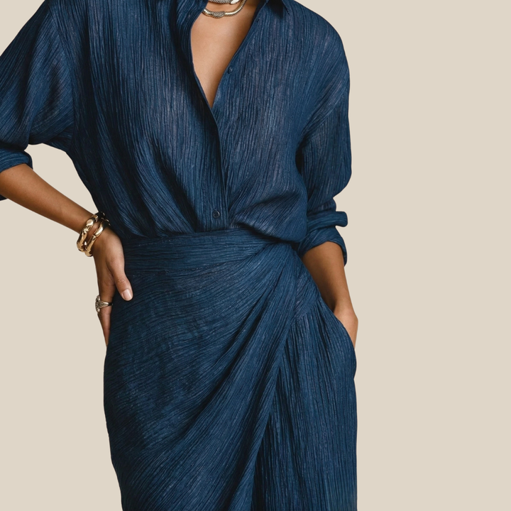 Luna | Timeless Shirt & Long Skirt Set
