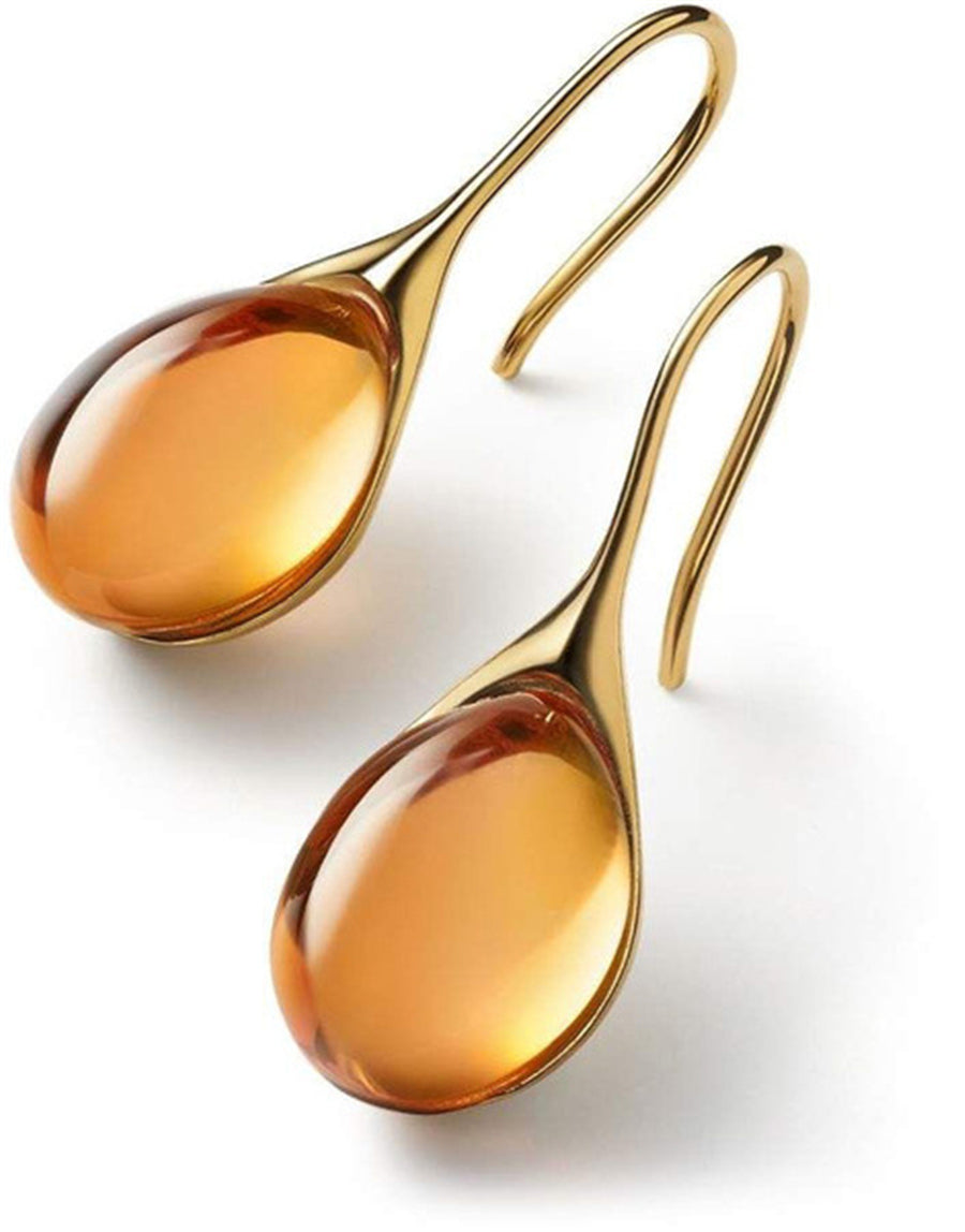 Sophie | Crystal Drop Earrings in Gold and Silver