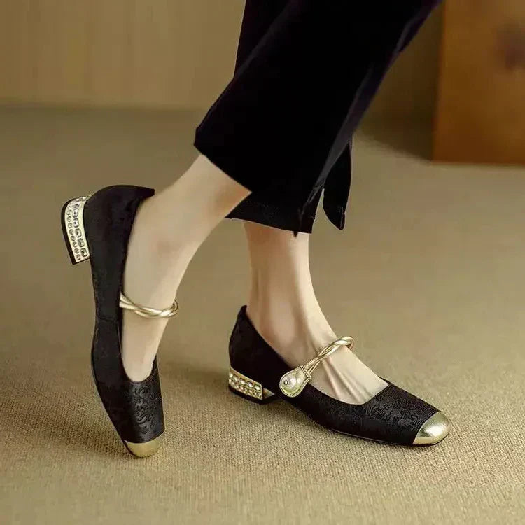 Mestelle Mary Janes Loafers