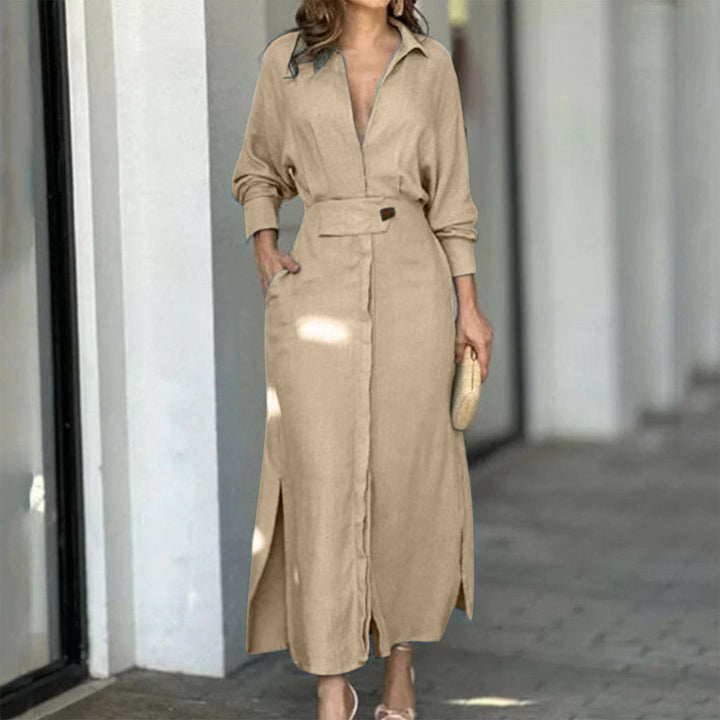 Talley | Linen Maxi Dress