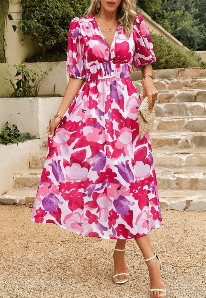 Nicole | Elegant Summer Maxi Dress