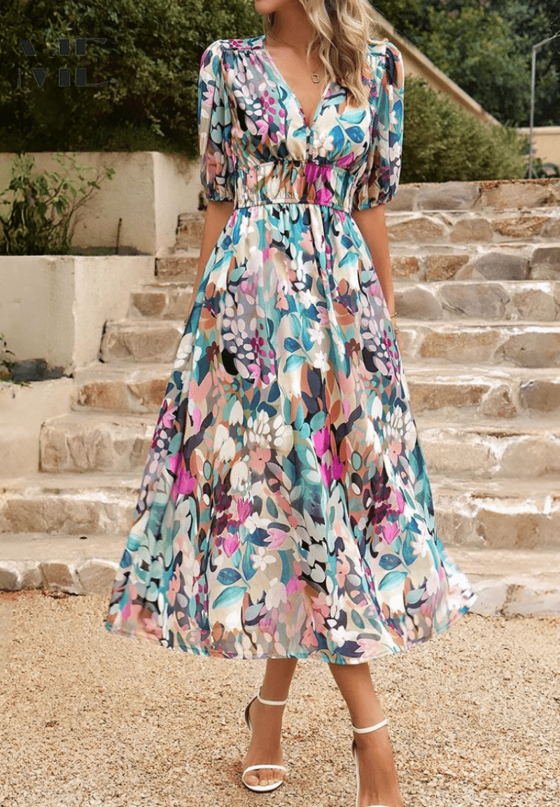 Nicole | Elegant Summer Maxi Dress