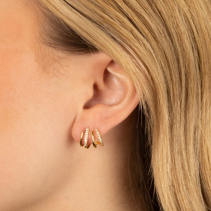 Evi | Spiral Ear Cuff Earrings
