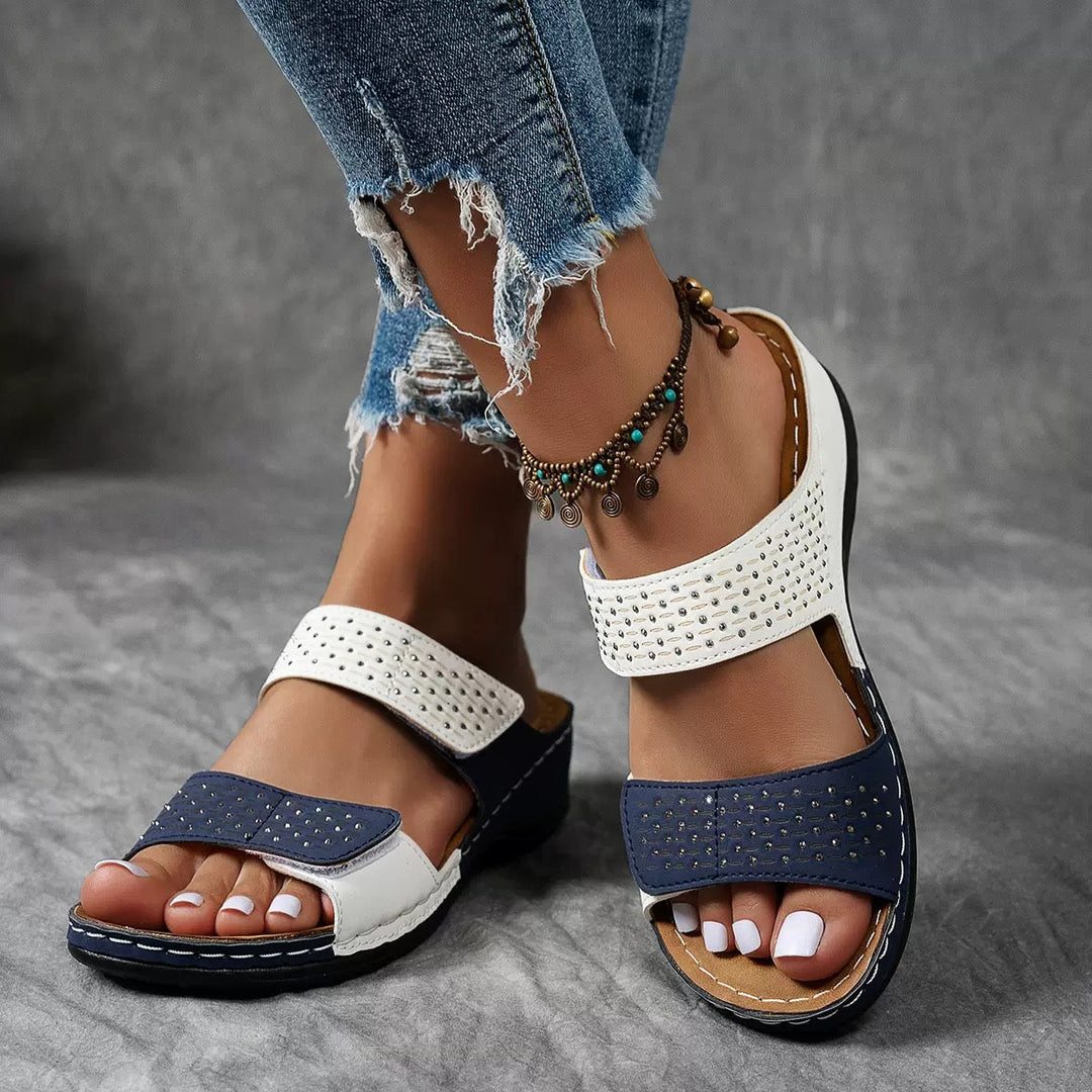 Ortholuxe™ – Breathable orthopedic slip-on sandals