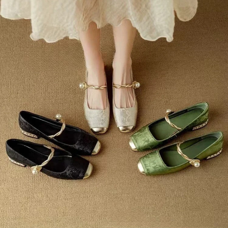 Mestelle Mary Janes Loafers