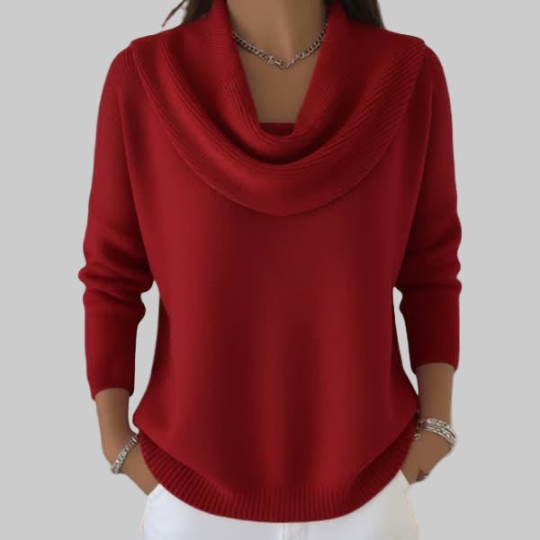 Evi | Soft Cowl Neck Sweater