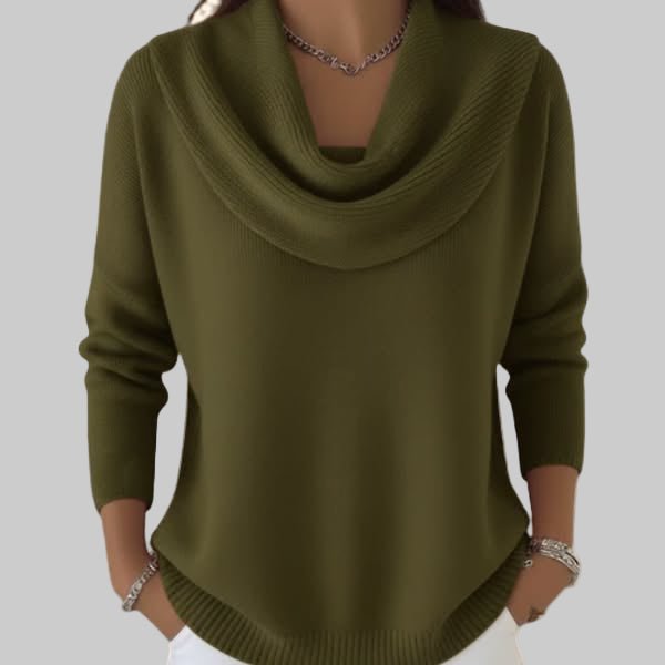 Evi | Soft Cowl Neck Sweater