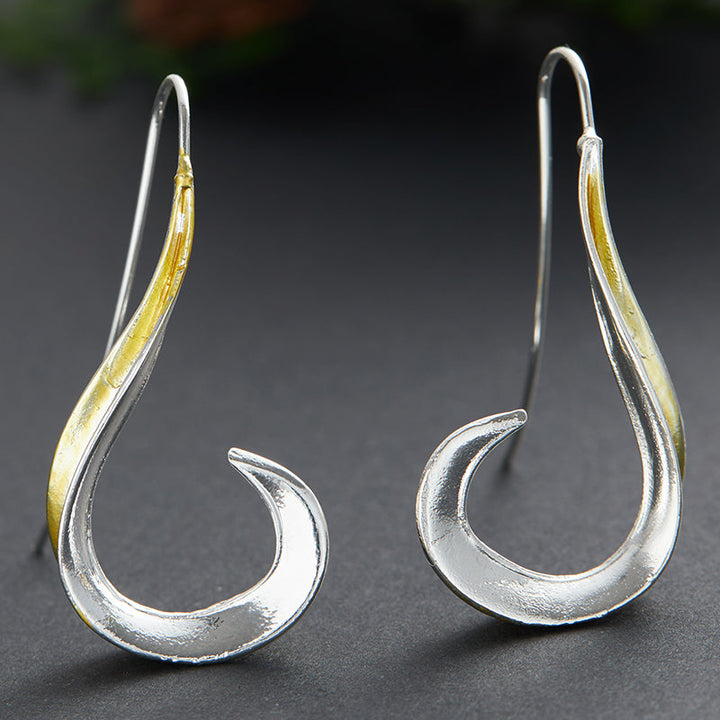 Vintage Gold Hanging Earrings