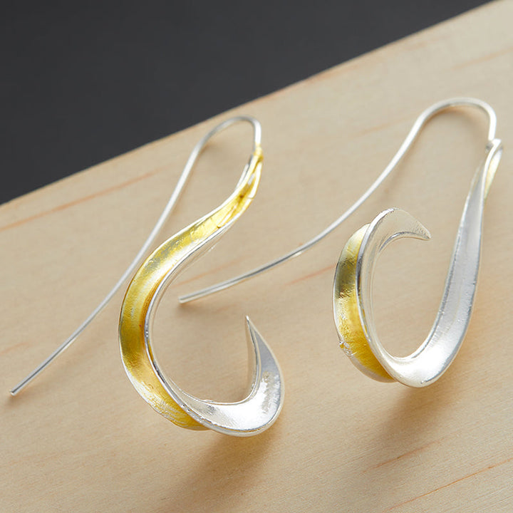 Vintage Gold Hanging Earrings